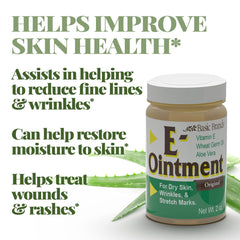 Creamy non-greasy ointment being applied to skin