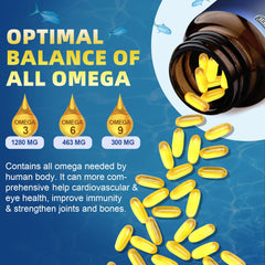 Omega-3-6-9 softgels with vitamin E