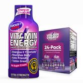 Vitamin Energy Focus bottle berry: berry-flavored energy boost for sustained focus