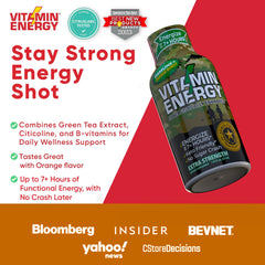 Citicoline and Green Tea extract highlighted on packaging