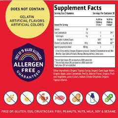 Bottle of Vitamin Friends orange flavor appetite gummies for kids