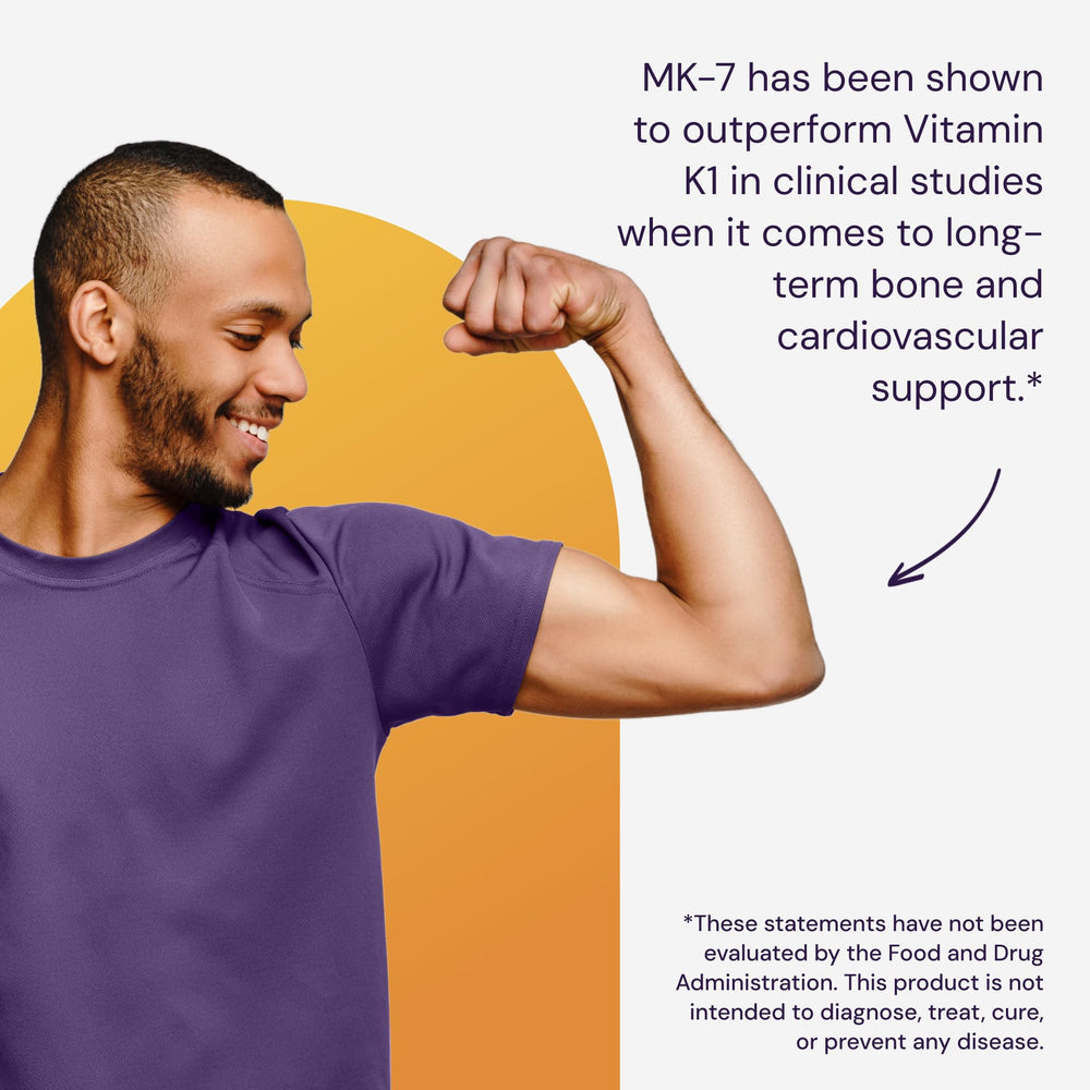 Cardiovascular health and bone health icons on packaging