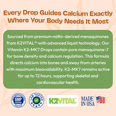 Natural mixed berry flavor label for vegan K2 MK7 liquid