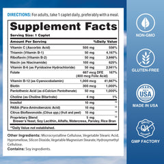Ingredient blend for Vitamin World Stress B-Complex