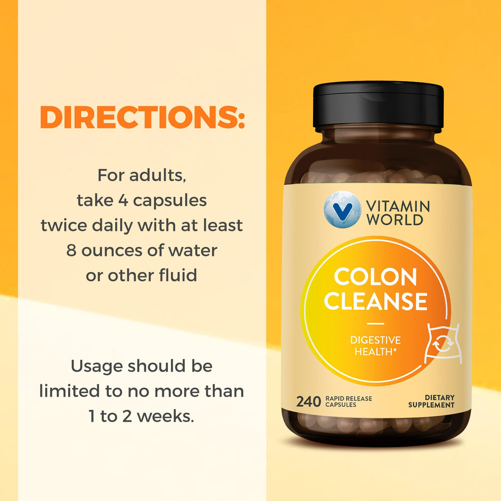 Colon Cleanse packaging front view