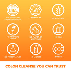 Digestive health concept graphic illustrating gut balance