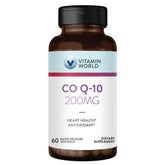 Bottle of Vitamin World CoQ10 200 mg softgels