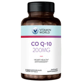 Main product image showing Vitamin World CoQ10 200 mg softgels