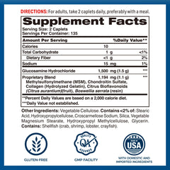 Vitamin World Joint Mover bottle label close-up