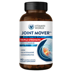 Vitamin World Joint Mover bottle with 80 gluten-free coated caplets