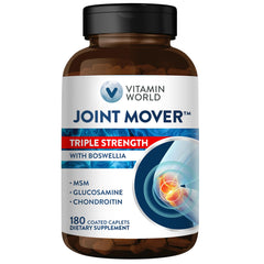 Vitamin World Triple Strength Joint Mover hero image with bottle