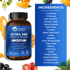 Bone and muscle vitality support with Ultra 360 Men 50+