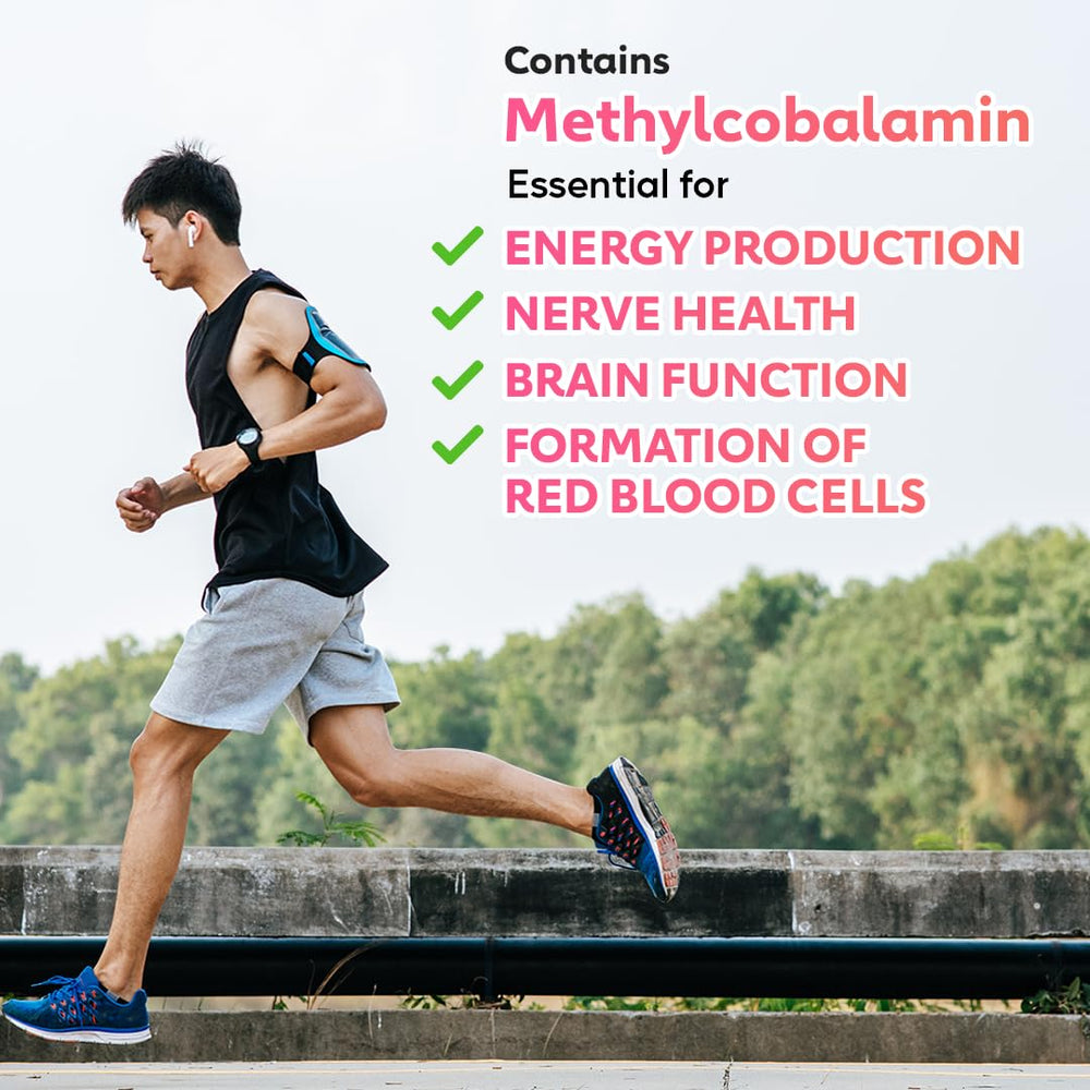 Ingredients and nutrition label of Vitaminally B12 Spray