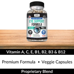 Graphic showing vitamins A, C, and E