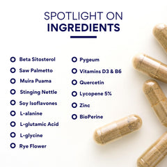 Vitamins B6 and D3 for prostate protection