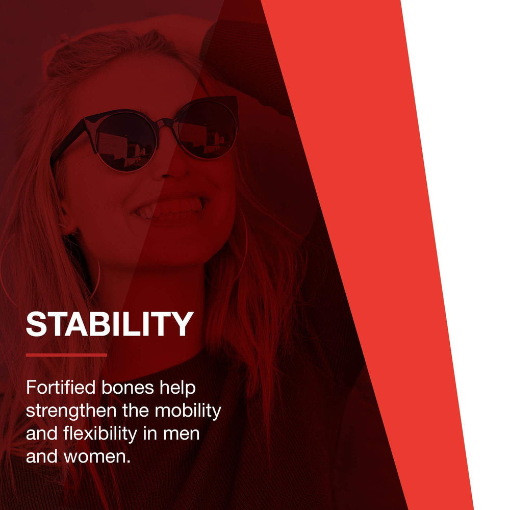 Vitamins C, D, and K2 for healthy bone tissue