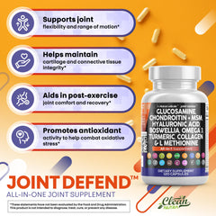 Vitamins and minerals supporting connective tissues