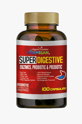 Vitamisan Digestive Enzymes bottle with Pancreatin - 100 capsules