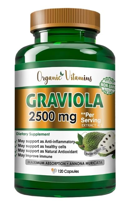 Vitamisan Graviola Soursop bottle label