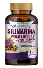VITAMISAN Milk Thistle Silimarina 120 capsules bottle