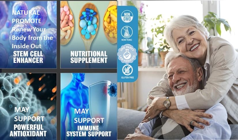 Non-GMO gluten-free Celulas Madres Stem Cell Plus packaging