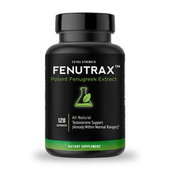 VitaMonk FenuTrax bottle shown for daily energy and wellness support.
