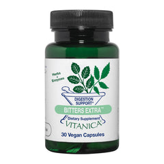 Vitanica Bitters Extra bottle – front view