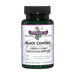 Vitanica Black Cohosh Cimicifuga Extract Plus vegan 60 capsules bottle
