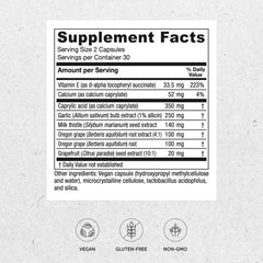 Vegan-friendly claim icon for Candidastat