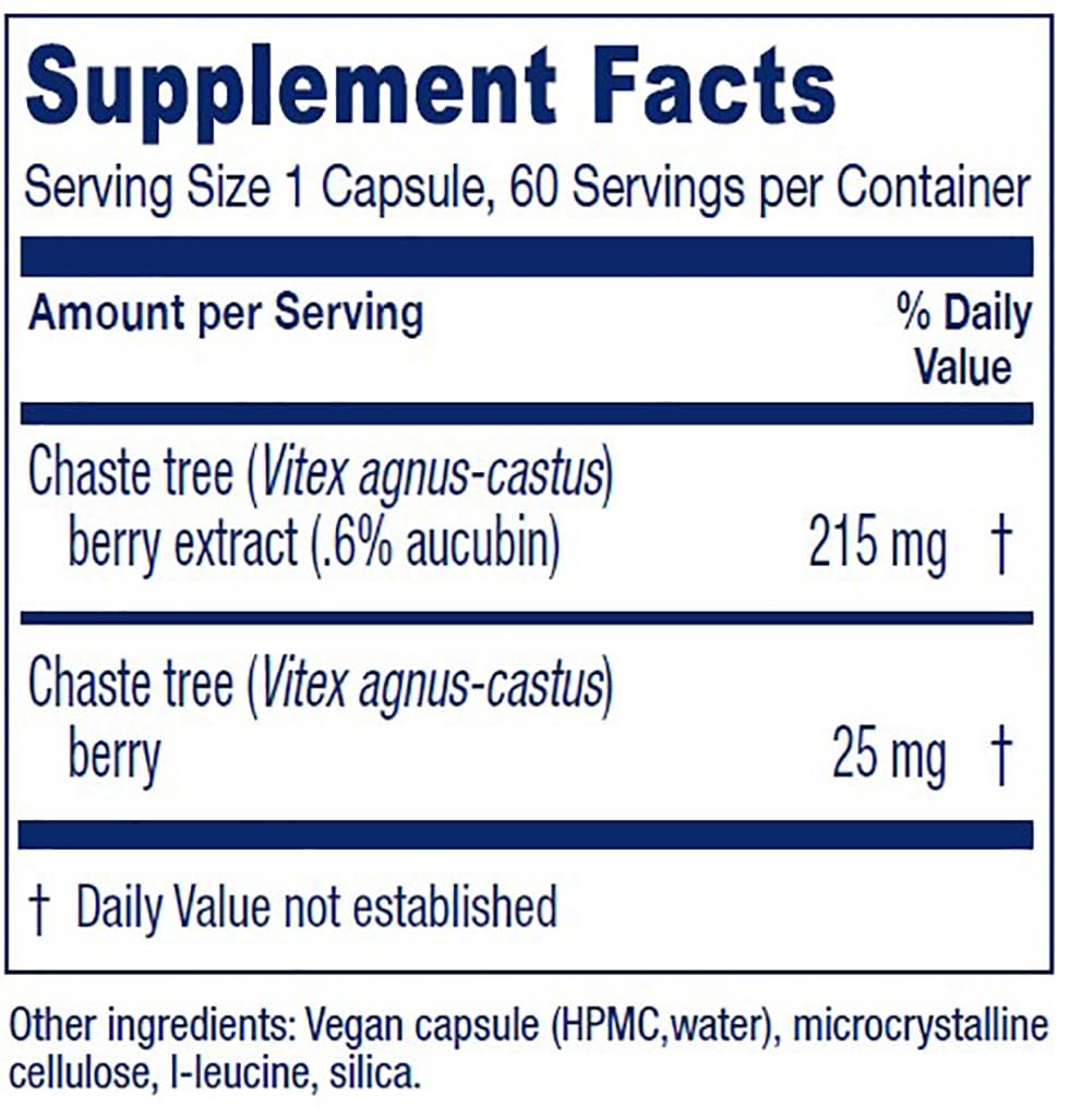 Chaste Tree Berry capsules