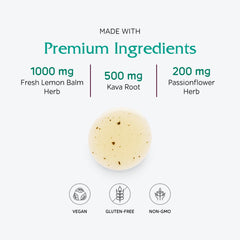 Kava kava herb in Daily Calm Tonic