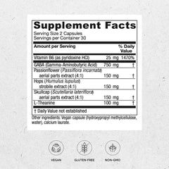 Vitanica GABA Ease bottle front view