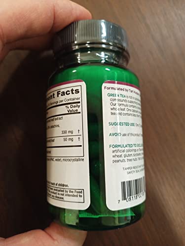 High catechin content: 80% in Green Tea Extract