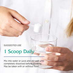 Dosing scoop with Optinositol powder