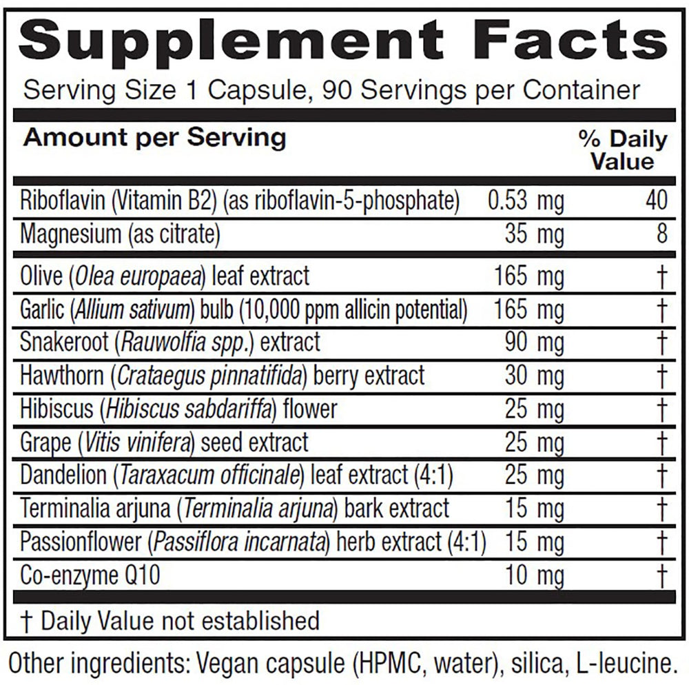 Vitanica Rauwolfia Extra bottle viewed from the side