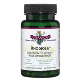 Vitanica Rhodiola Rosea 200mg bottle – 60 vegan capsules