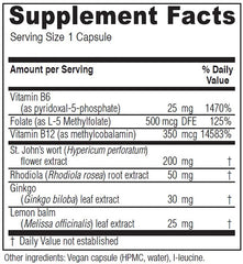 Vitanica Uplift vegan mood support capsules – 60 count
