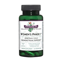 Vitanica Women's Phase I Premenstrual Support bottle front