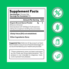Product packaging showing 30-day supply and 33 servings per container