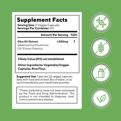 Graphic depicting heart health and antioxidant benefits