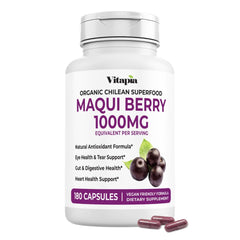 Vitapia Maqui Berry 1000mg bottle – front view
