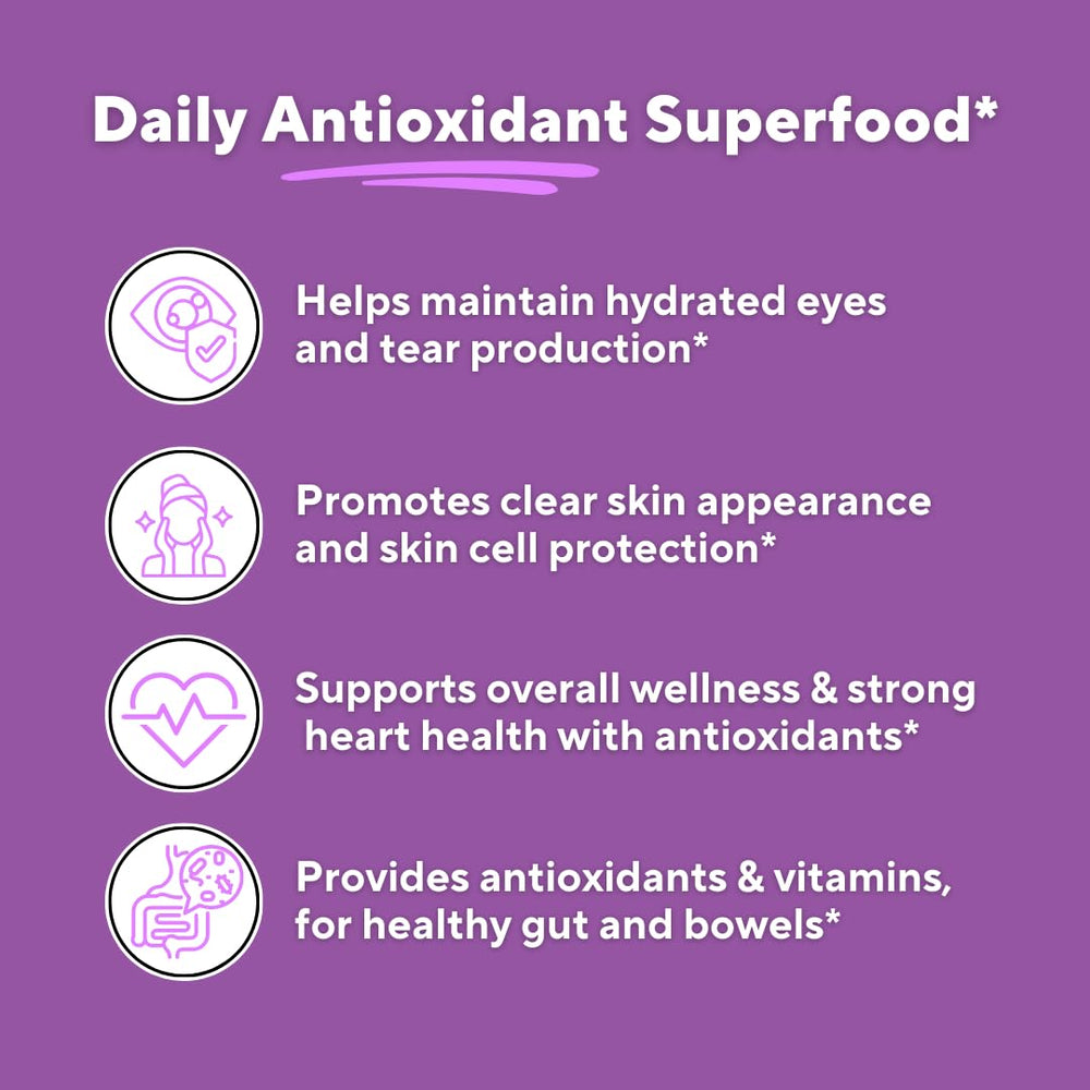 Close-up of Maqui Berry capsule details