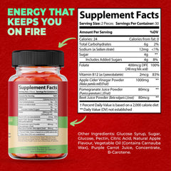 B9 and B12 icons highlight energy and metabolism support