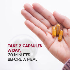 Pack of 3 bottles with 60 capsules each