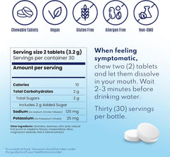 Vitassium FastChews packaging showing Fruit Punch flavor, 120 count bottle