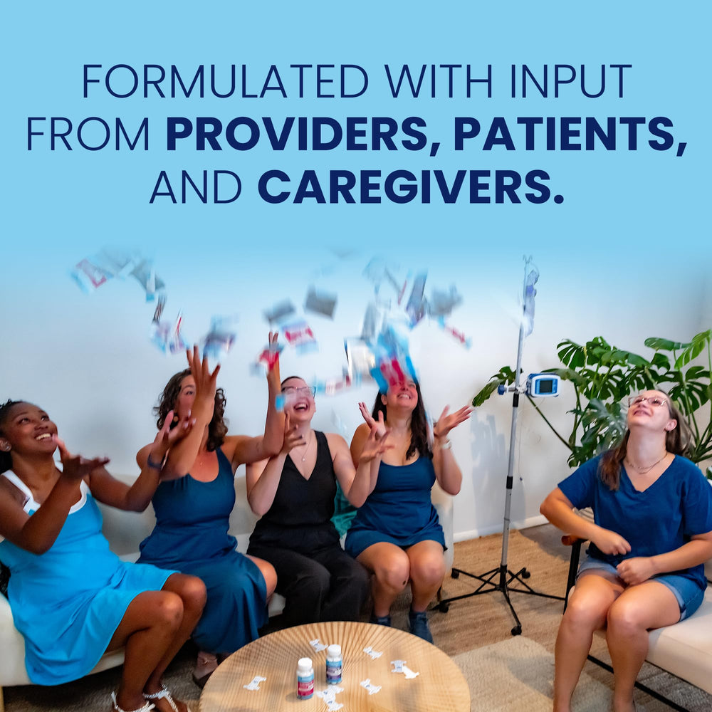 Recommended use: two tablets for moderate to severe symptoms, with water after 2–3 minutes