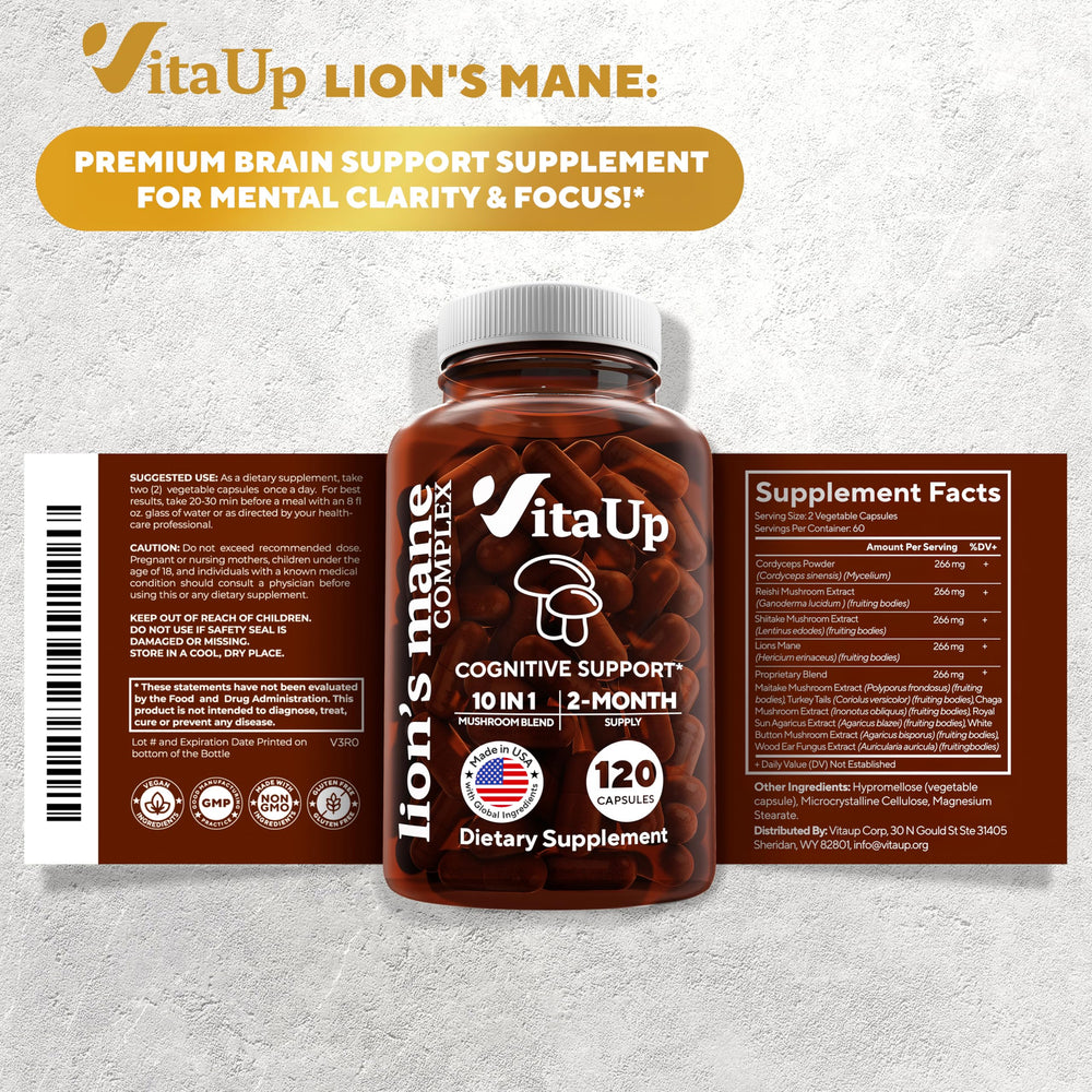 Lifestyle image showing focus and daily routine with VitaUp