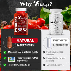 FDA-registered and GMP-certified VitaUp production facility emblem