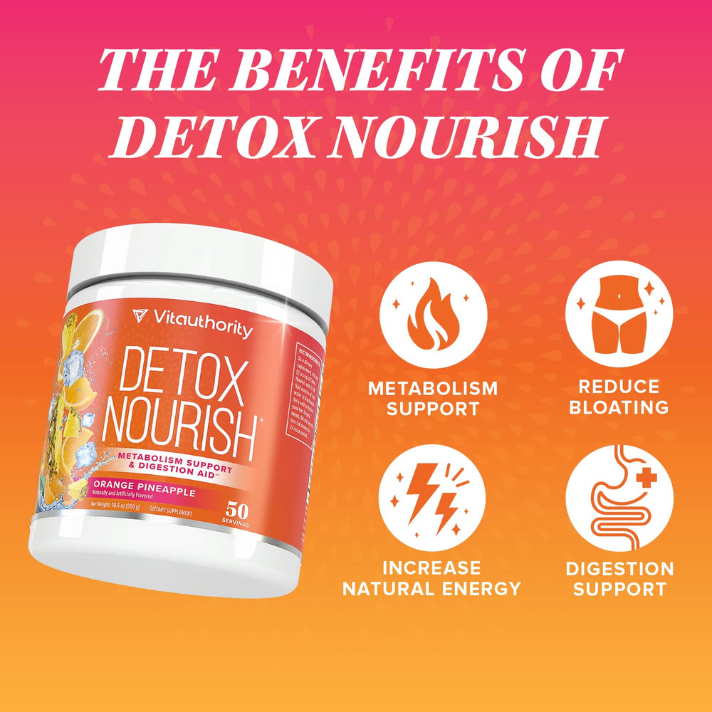 Mixing Vitauthority Gut Cleanse powder into juice or water for a refreshing drink.