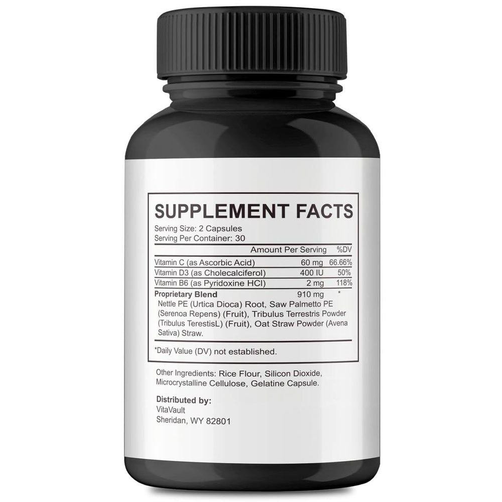 Close-up of M.E.N Balance Pro capsules